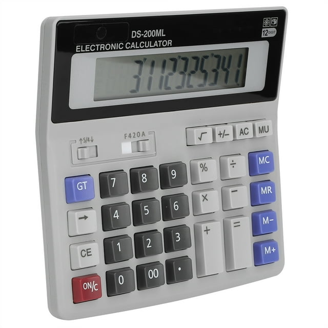 Calculadora de las funciones Estándar, Calculadora, Calculadora de Pantalla Lcd Grande, Conveniente Duración de la Batería Larga Rápida para la Oficina Escolar