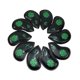 thumbnail image 3 of Juego de fundas de cabeza de hierro de golf Zulema cuero sintético grueso 10 piezas Negro, 3 of 8