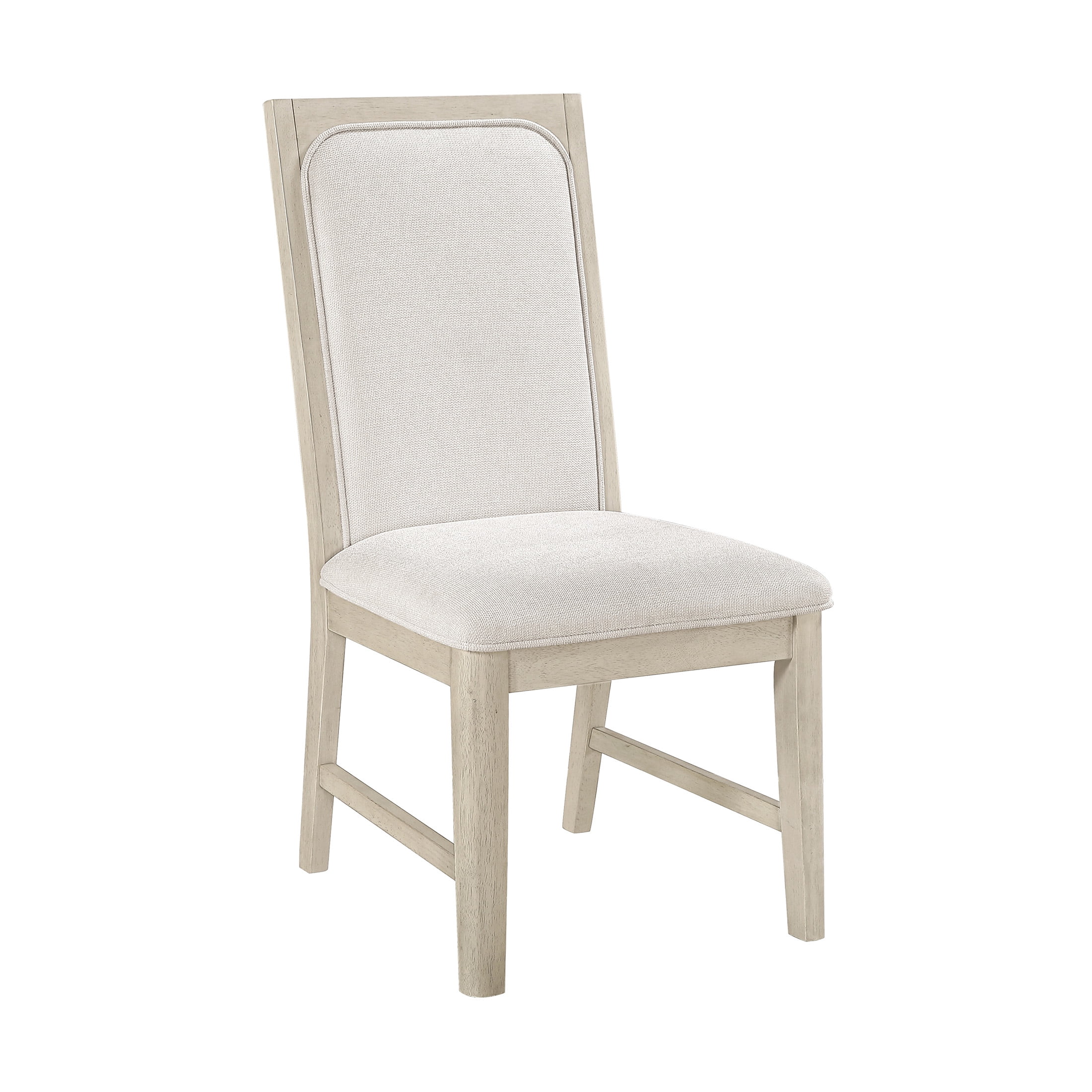OakvillePark Linea Textured Fabric Side Chair, Beige