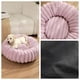 thumbnail image 4 of Cama de Perro Redonda Alfombra de Mascotas de Alto Peso Alfombra de Peluche Recta de Pelo Largo Cama de Perro Cálida de Invierno Cama de Perro de Peluche, 4 of 8
