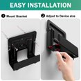 thumbnail image 4 of Soporte de Pared Ajustable appacare para Caja de Cable para Dispositivos Pequeños/Anchos, 4 of 7