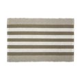 thumbnail image 1 of Tapis en Fil Recyclé à Rayures de Cabanon en Pierre&44; 2 x 3 Pi., 1 of 1