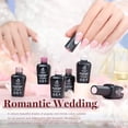 thumbnail image 2 of Set de esmaltes de uñas en gel Beetles Romantic Wedding, 6 colores, 7,5 ml, 2 of 9