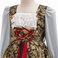 thumbnail image 3 of Pirate Costume for Girls Kids Halloween Buccaneer Dress Birthday Party Cosplay Outfits, 3 of 7