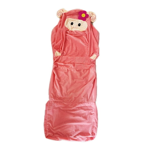 Funda de sofá para bebé, plegable, lavable, con dibujos animados oveja rosa