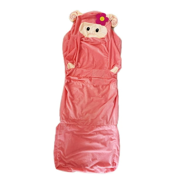 Funda de sofá para bebé, plegable, lavable, con dibujos animados oveja rosa