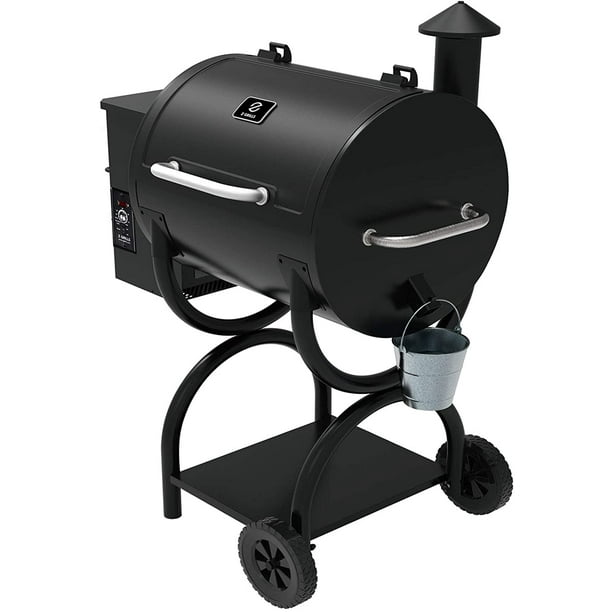Z Grills 550A Smart Wood Pellet Grill 6 in1 Outdoor BBQ Smoker 590 SQ