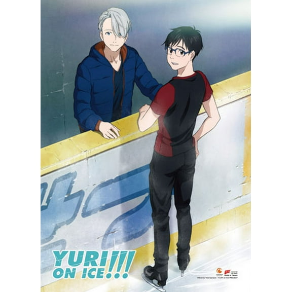 Yuri!!! On Ice- Yuri & Victoru1 Wall Scroll