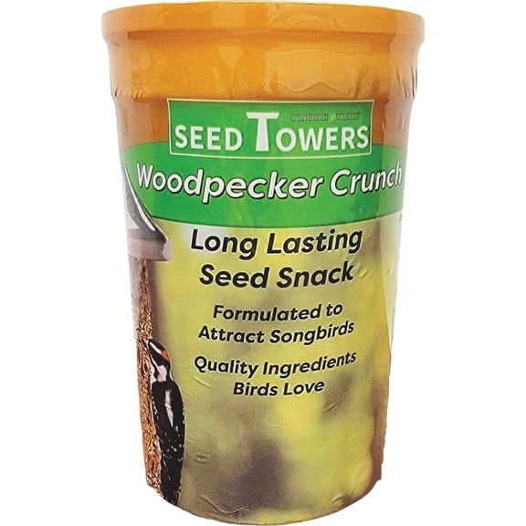 Wildlife Sciences Songbird Treats 13 Oz. Woodpecker Seed Tower 921