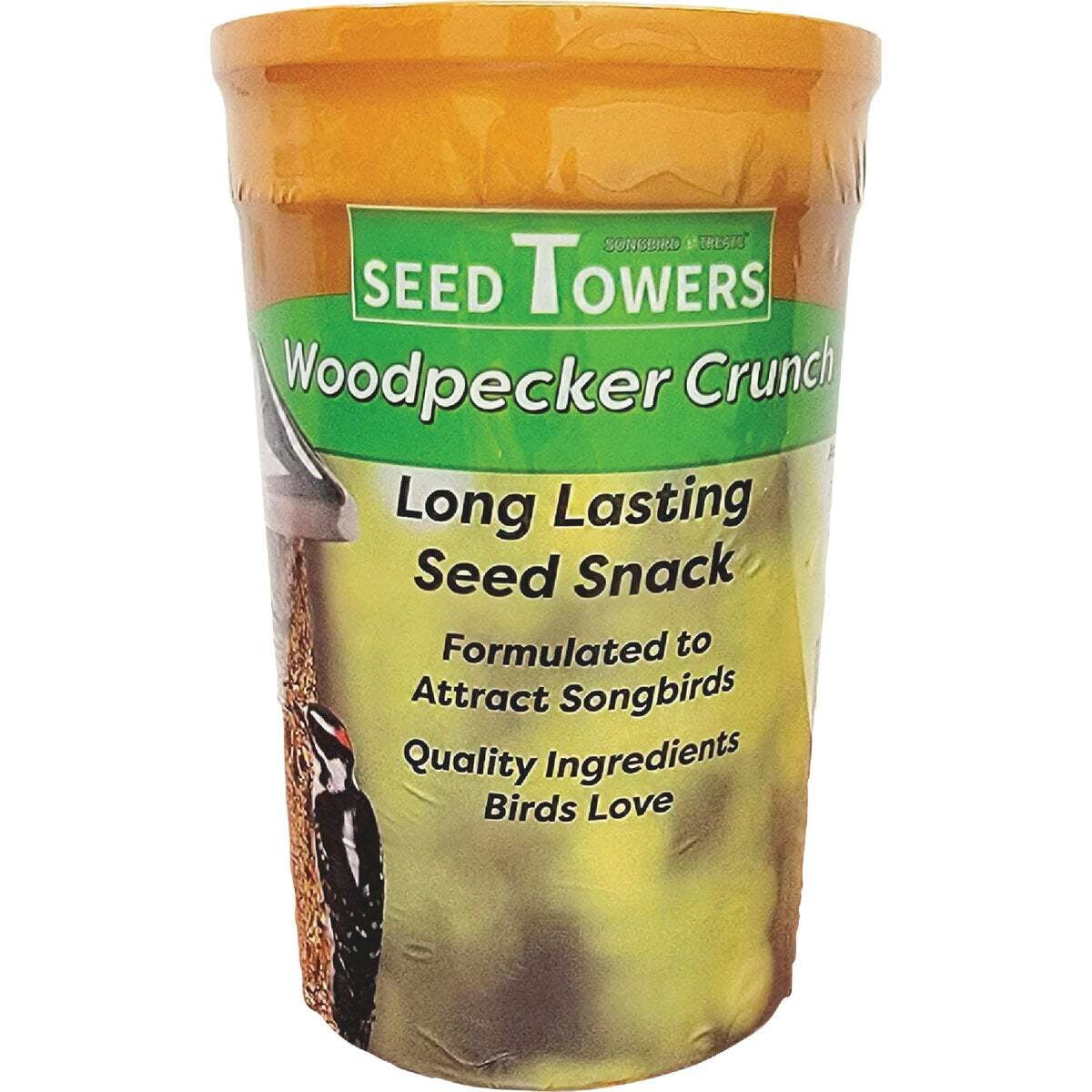 Wildlife Sciences Songbird Treats 13 Oz. Woodpecker Seed Tower 921