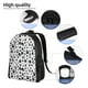 thumbnail image 5 of Balery Black Footprints Mochila - Mochila Estilosa y Duradera para Laptop de 15 Pulgadas con Tela Oxford Impermeable, 5 of 8