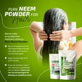 thumbnail image 2 of Neem Powder (Azadirachta Indica) 200 Grams (7.05 oz.) Hair and Skin Supplement, 2 of 8
