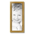 thumbnail image 2 of ArtToFrames 8x20 Inch Gold Picture Frame, This Gold Wood Poster Frame is Great for Your Art or Photos, Comes with Regular Glass (4159), 2 of 8