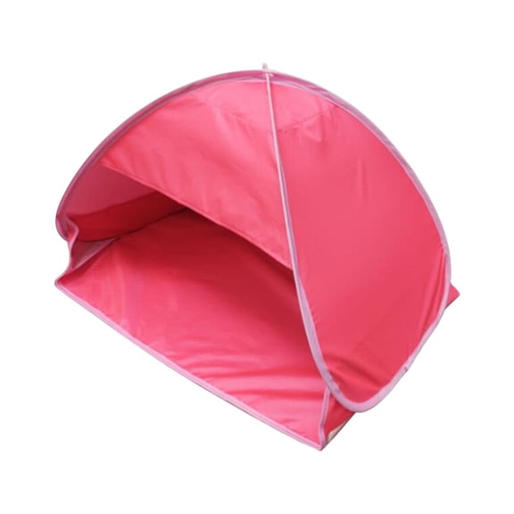 RuiJiao Automatic Speed-Opening Beach Sunshade Tent Model 702 with Phone Stand, 360° Ventilation, Easy Setup for Outdoor Camping, Picnics, and Beach Use