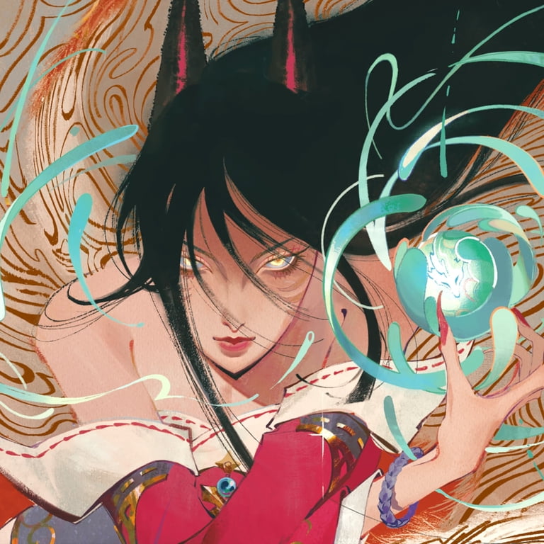 Riftbound Origins Ahri カードスリーブ 100枚 Riftbound: League of Legends: Art Sleeves - Ahri - 100ct Card