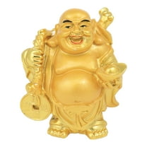 Golden Chinese Money Bag Buddha, Money Buddha Statue