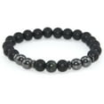 thumbnail image 3 of Handmade Magnetic Hematite Bracelet: Unisex Magnetic Material Beaded Bracelet for Men and Women, 3 of 3