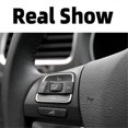 thumbnail image 4 of Multifunctional Steering Wheel Switch Button Cover Cap Trim for B7 2011-2015, 4 of 5