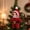 Red, variant on Mr. Christmas Mystery Box Mini Elf Ornament, Red