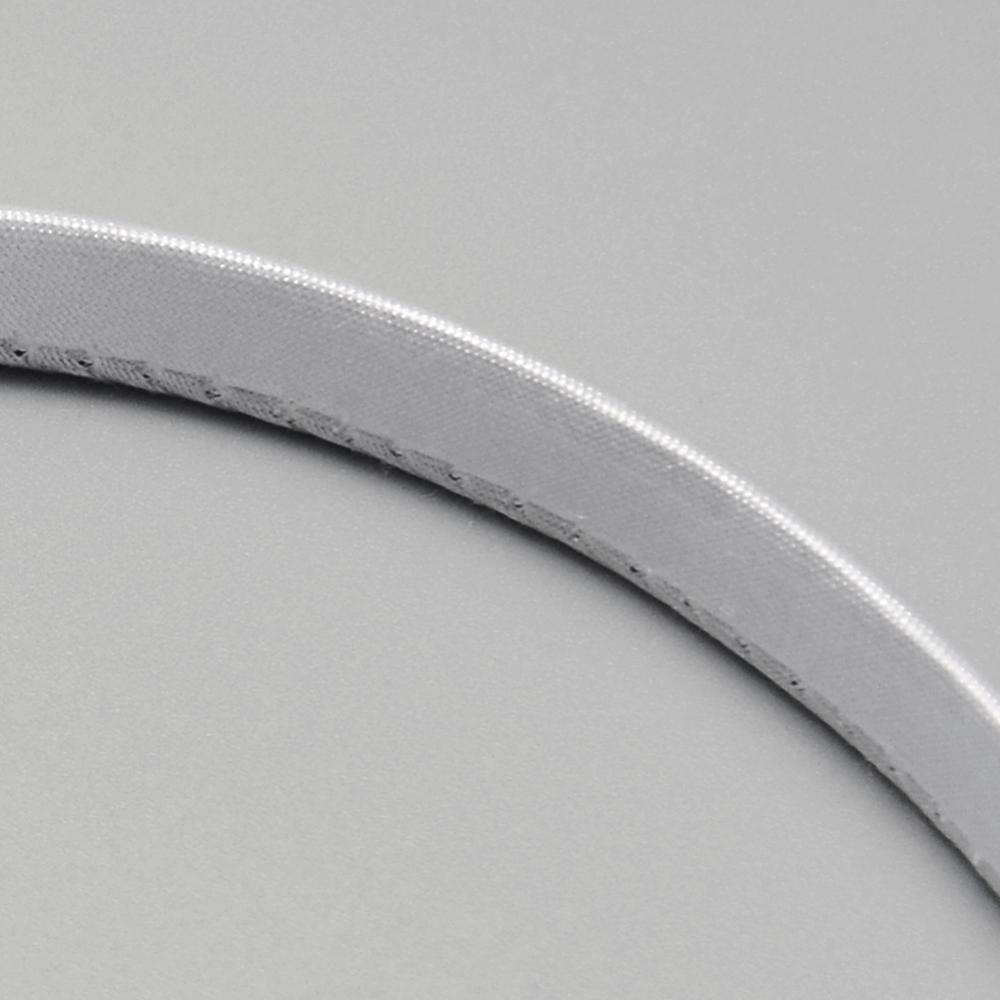 100pcs Plain Plastic Hair Band Findings No Teeth Covered with Cloth Mixed color 120mm 9.5mm