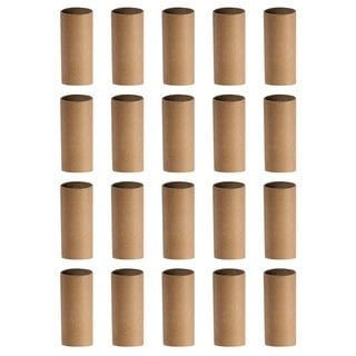 KYMY 48 Pack Brown Cardboard Tubes for Crafts, DIY Crafting Cardboard Paper  Cylinder Tubes, Thick and Premium Cardboard Craft Thick Empty Toilet Paper