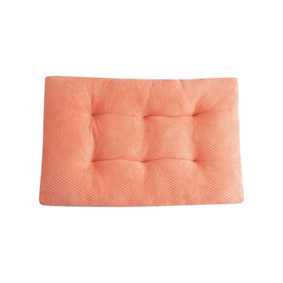 Pink Durable Pet Mat With Winter Warmth And Long Pile Design For Cozy Pet Bedding Machine Washable For Hassle Free Cleaning In Household Use