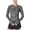 Grey, variant on Womens Sun Shirt Rash Guard Sun Long Sleeve Running Shirt with Thumb Hole Cool Tech UPF 50+ Athletic Short Sleeve Tops for Women S