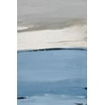 thumbnail image 2 of Loreth, Lanie 23x32 White Modern Wood Framed Museum Art Print Titled - Blue Flatlands I, 2 of 4