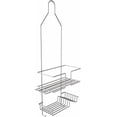 thumbnail image 1 of Organizador para Regadera Doble Nivel Sin Perforación con Porta Shampoo De Regadera Metálico Colgante Soporte Resistente Impermeable estilo Moderno uso diario Anticorrosivo, 1 of 6