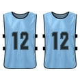 thumbnail image 6 of Youth Sports Scrimmage Jerseys 12 PCS Distinguishable Colors Open Side for Comfort, 6 of 7