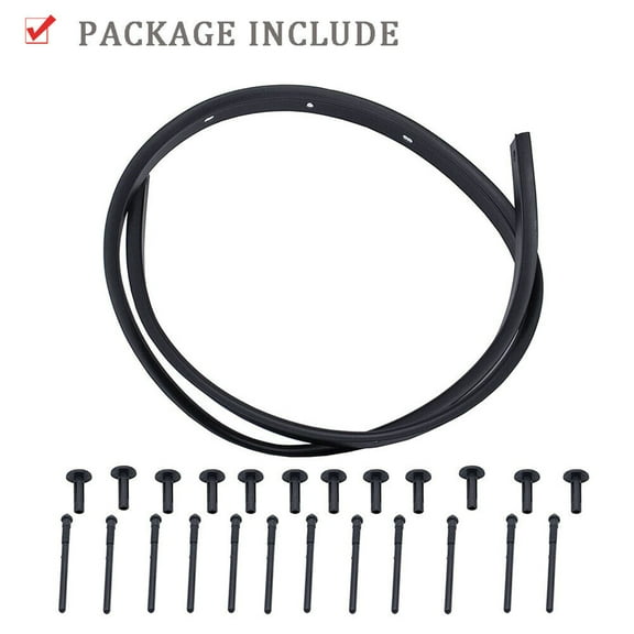 Front Fascia Bumper Hood Seal Rivets 68051392AB For 2008-2019 Dodge Challenger