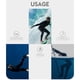 thumbnail image 3 of Traje de neopreno de cuerpo completo de 3 mm para hombres y mujeres, manga larga, calidez espesa para buceo, surf, apnea y entusiastas de la natación en invierno, traje de buceo, 3 of 8