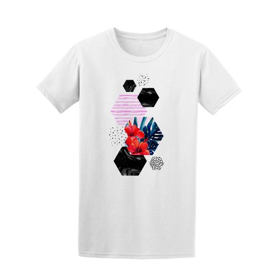 Geometric Abstract Art Tee Men's -Image by Shutterstock