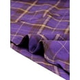 thumbnail image 6 of INSPIRE CHIC Women's Plaid Skirts Belted High Waist A-Line Mid-Length Skirts M Purple, 6 of 8