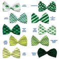 thumbnail image 2 of Pet, Dog and Cat Bow Ties, "St. Patrick's Day Group" *Available in 10 different pattern options!*, 2 of 10