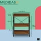 thumbnail image 4 of Mubson Carrito de Bar con 3 Niveles. Mesa Auxiliar para Cocina Leira, 4 of 5
