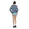 thumbnail image 3 of Forever 21 Women’s Oversized Polo Shirt, Short Sleeve Cotton-Blend Top, XS-XL, 3 of 6