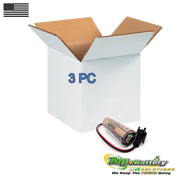 Replacement Battery For Auto Matic Flusher Fuji CR8-LHC Battery 3V Qty.3