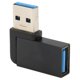 thumbnail image 2 of Adaptador USB 3,0 hembra a macho, extensor profesional de alta velocidad con codo de 90 grados, USB 3,0 para ordenador portátil, 2 of 5