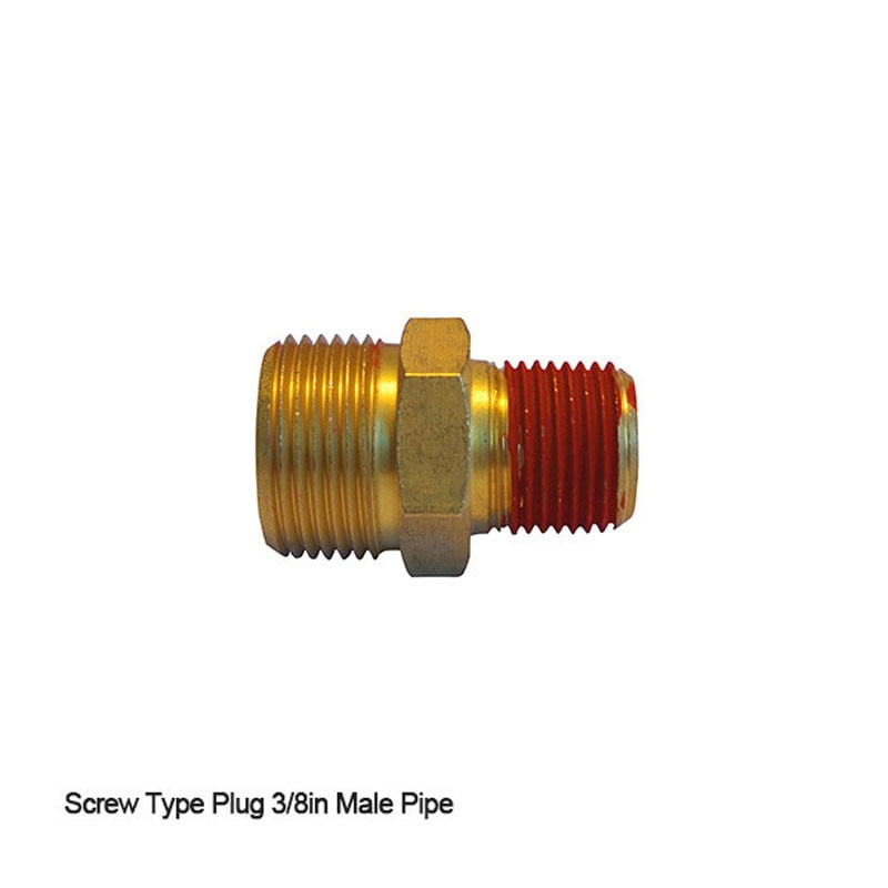 Pressure washer hose fittings Brass 3/8 inch NPT Male Thread High