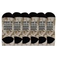 thumbnail image 3 of ThisWear Veteran Grandfather Gifts Proud Veteran Prouder Grandpa Retired Vet 6-Pairs Novelty Crew Socks, 3 of 5