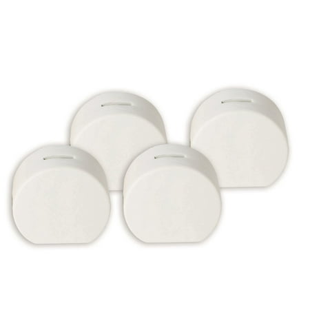 Color-Me™ Ceramic Bisque Circle Banks (Pack of 12)