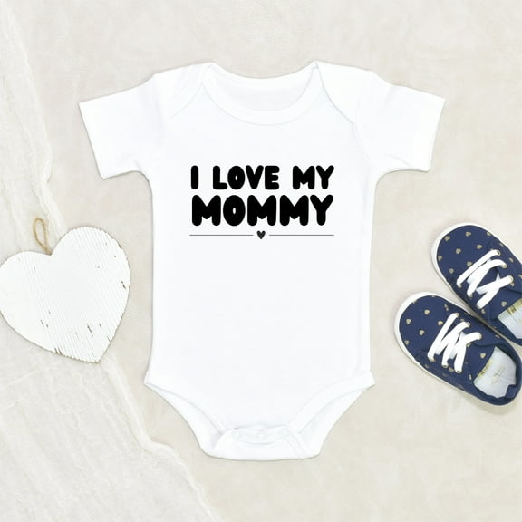 Newbabywishes - Cute Loved My Mama Baby Clothes for Girls - Newborn Baby Clothes