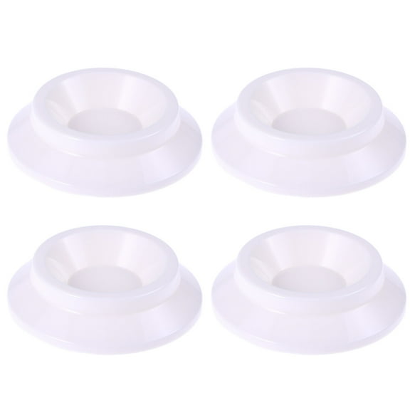 FUEENIRVA Caster Cups For Furniture 4Pcs 3.4 x 3.4 x 0.8In