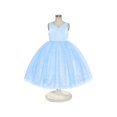 thumbnail image 4 of Flower Girl Dress Blue Wedding Party Bridesmaid Pageant 4 Years, 4 of 6