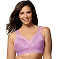 thumbnail image 2 of Playtex 18 Hour Women's Full Figure Full Coverage Original Comfort Strap Wirefree Jacquard Bra - Style 4693, 2 of 4