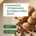 thumbnail image 4 of NatureBell Organic Mushroom Coffee - 12 oz - Superfood Blend for Energy Support - Brain & Immune Health Support - Includes Lion's Mane, Shiitake, MCT Oil, Arabica Beans & More - 85 Servings, 4 of 8