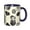 NavyBlue, variant on Beard Salon Male Coffee Mug Fun Custom Ceramic Mugs 11oz Navy Blue