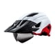 thumbnail image 3 of Casco de bicicleta Casco de bicicleta de montaña Tamaño 57cm-62cm Exterior Ajustable Ligero blanco rojo, 3 of 9