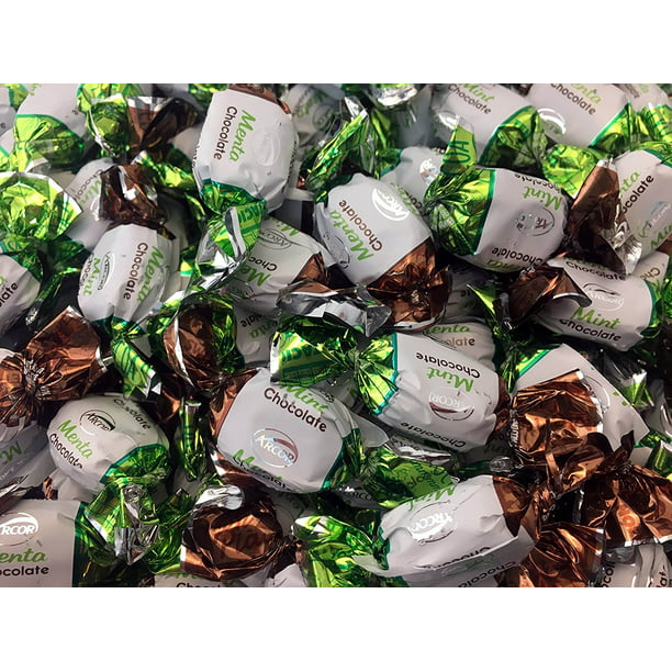 Arcor Chocolate Filled Mints Hard Candy (Pack of 1 Pound) - Walmart.com ...